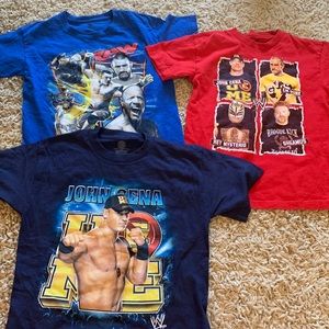 Bundle of wrestling shirts